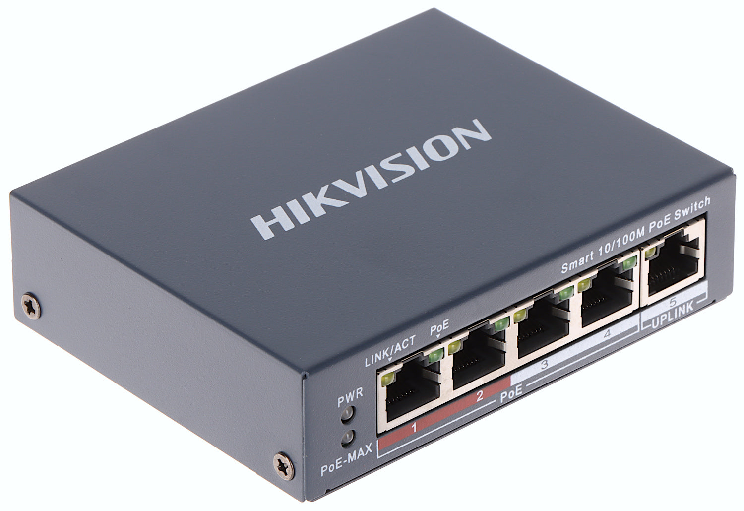 Hikvision DS-3E1105P-EI 4-Port Managed PoE Switch, 60W, 2-Year Warranty