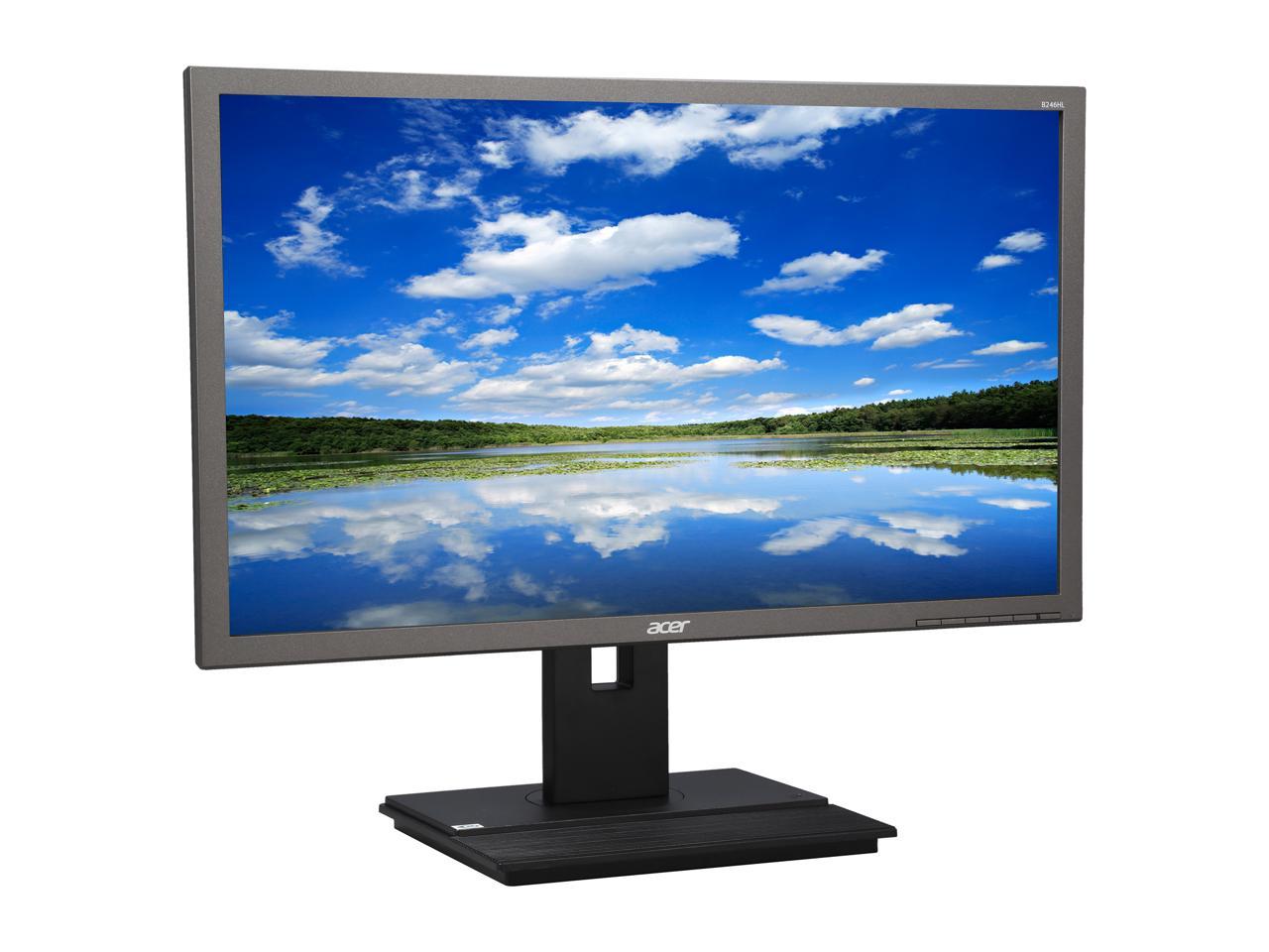 Acer B246HL Widescreen LCD Monitor - Reconditioned Grade A+