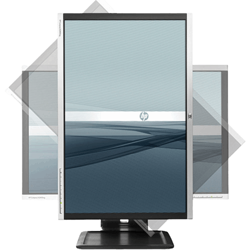 HP Compaq LA2405WG 24-inch LED Widescreen LCD Monitor | Reconditioned Grade A+ - Bargain Stock