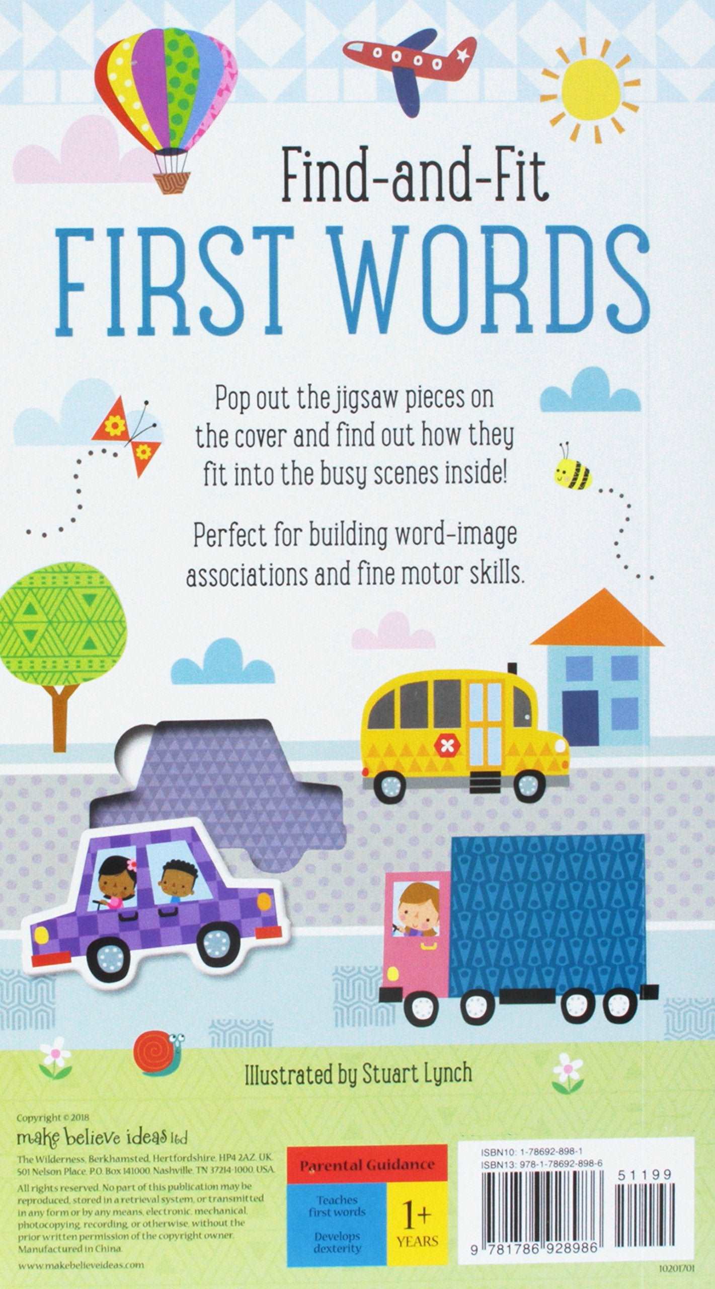 Find-and-Fit First Words | A Playful Way to Learn! - Bargain Stock