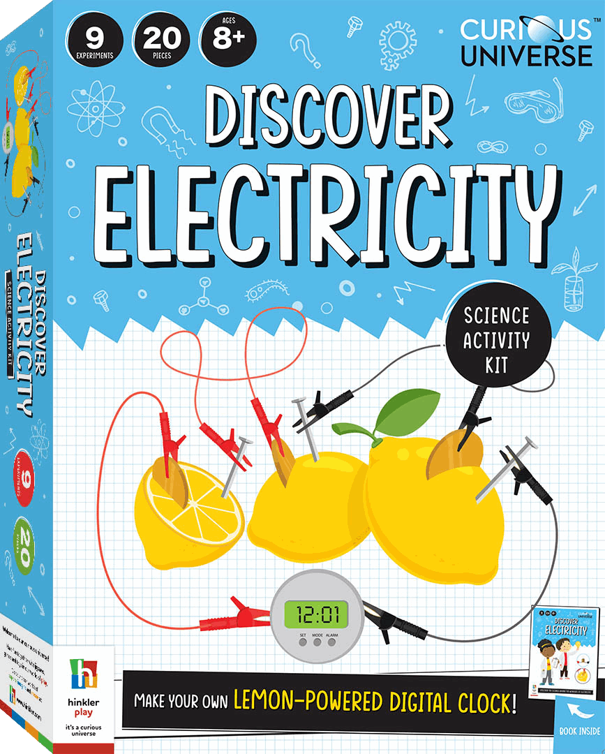 Discover Electricity - Curious Universe Kit | Uncover the Wonders of Electricity - Bargain Stock