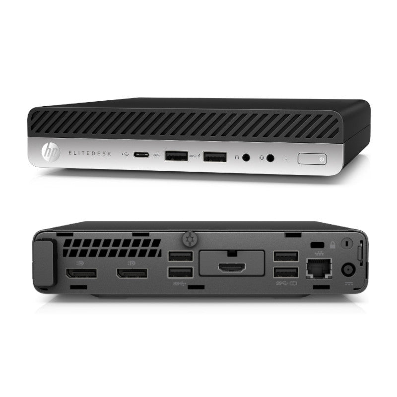 HP EliteDesk 800 G5 Mini Desktop Intel Core i7-9700 3.00GHz 16GB Ram 512GB NVMe - Reconditioned Grade A