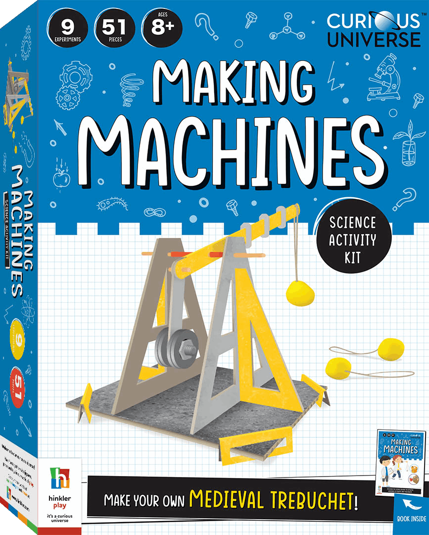 Making Machines - Curious Universe Kit | Unleashing Your Inner Engineer! - Bargain Stock