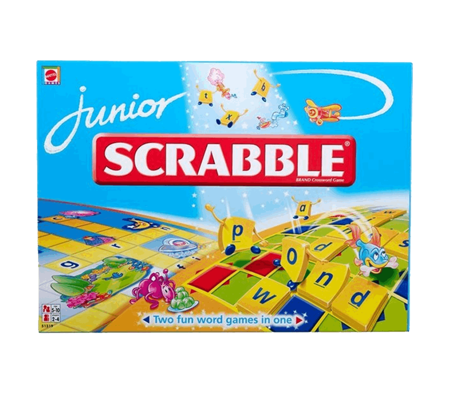 Scrabble Board Game Junior - Board Game - Bargain Stock