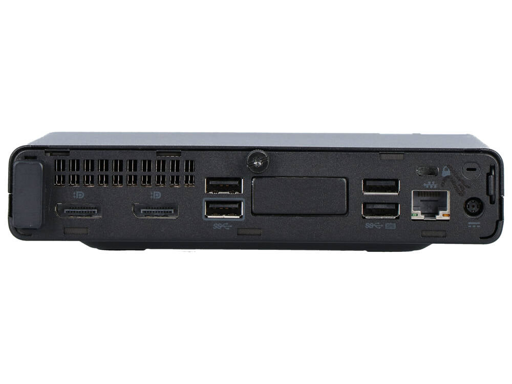 HP EliteDesk 800 G4 Mini Desktop 65W Intel Core i7-8700 3.20GHz 16GB Ram 256GB NVMe 1TB HDD - Reconditioned Grade A