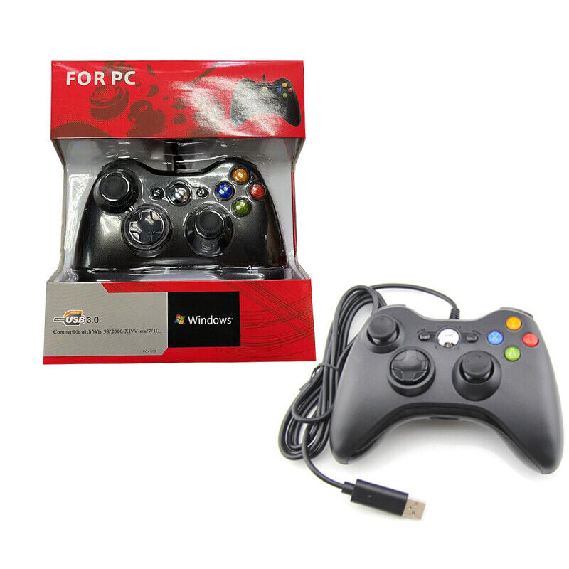 USB Wired Vibration Gamepad For PC Controller For Windows Joypad with HQ